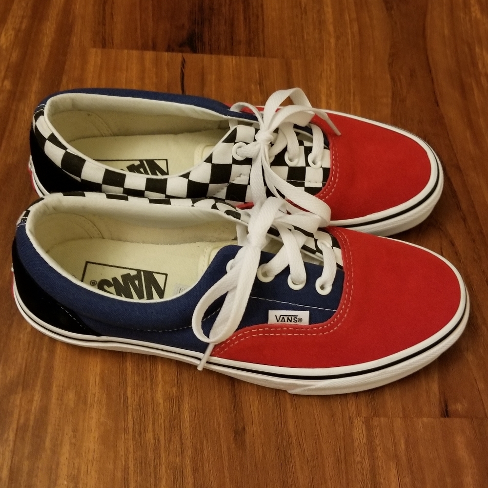 NWOT Patchwork Vans - Picture 4 of 7